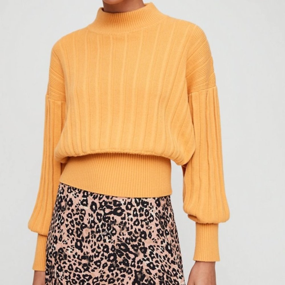 Wilfred Icalma Sweater aritzia (merino wool) in Marana Sun